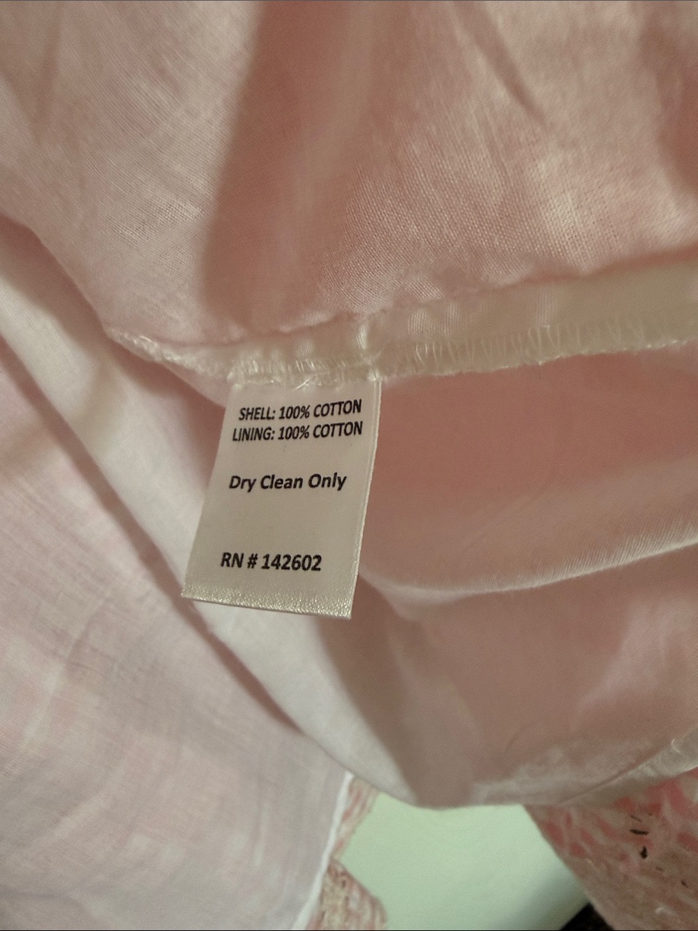 New- never worn- Sail to Sable Pink and White Gingham Dress - Picture 5 of 6